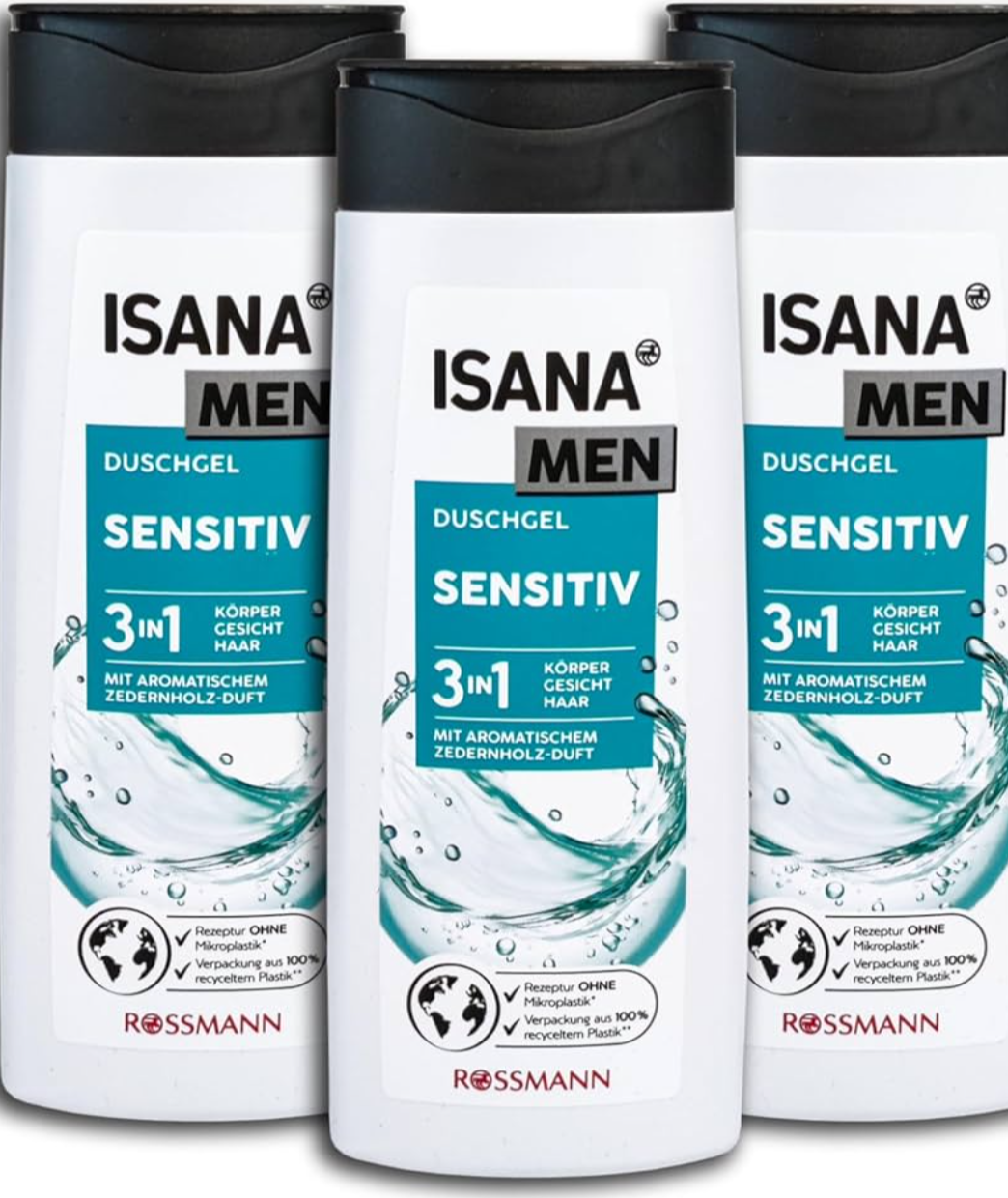 شامپو بدن مردانه ایسانا 300ml